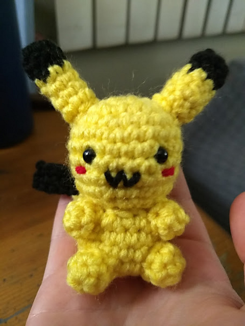 Crochet Pocket Pikachu