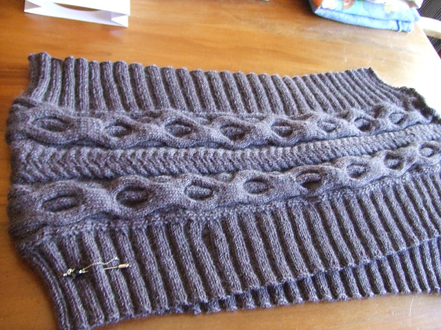 Cable Shawl