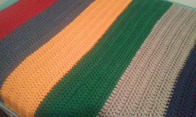 Boy Stripes Toddler Blanket