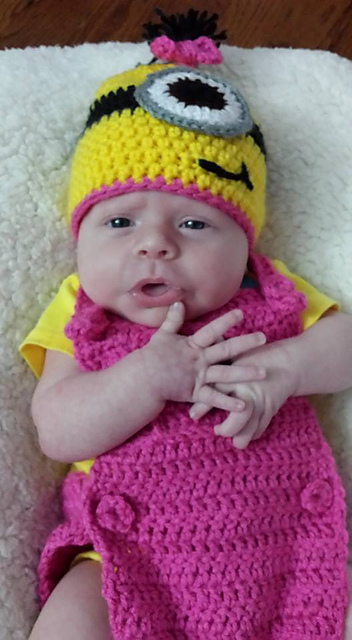 Little Minion Crochet Hat