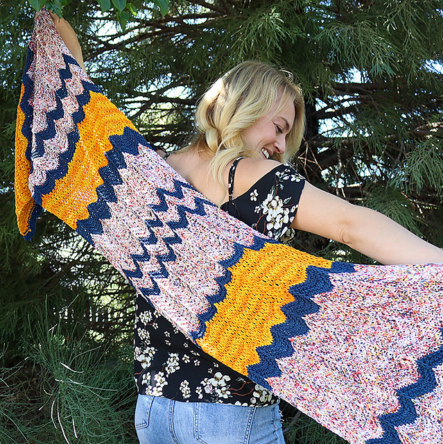 Summer Celebration Shawl