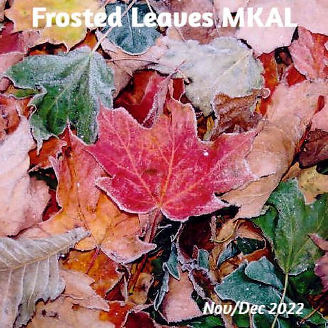 Frosted Leaves Socks