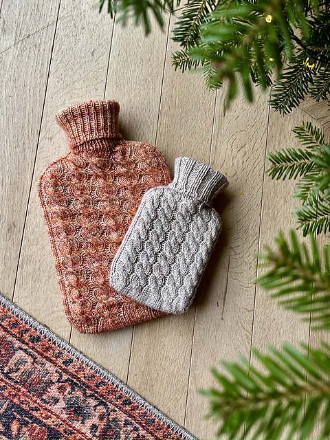 Flickering Flames Hot Water Bottle Cover