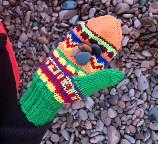 Naniboujou Toboggan Mittens