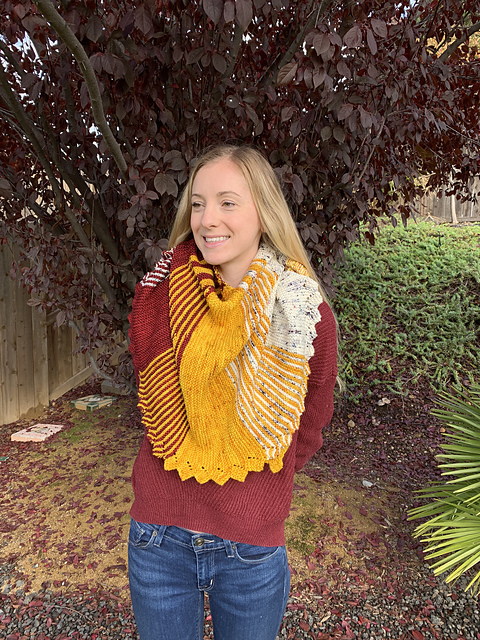 Color Swirl Shawl