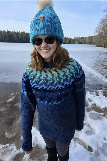 Nordic Night Sky – Aurora sweater