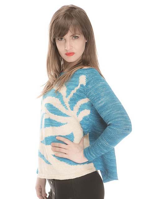 Blue Tiger Sweater