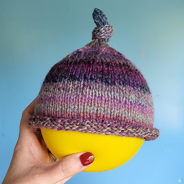 Knitty-Knotty Infant Hat
