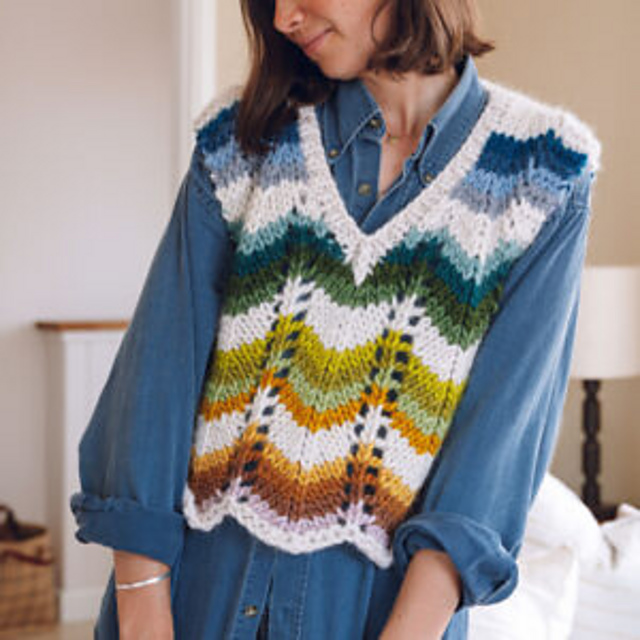 Chevron Vest