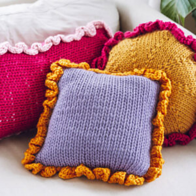 It's a Frill cushion