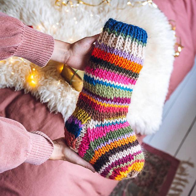 Remnants Christmas Stocking