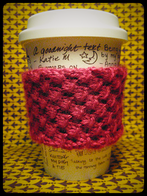 Knotted Knitted Cozy