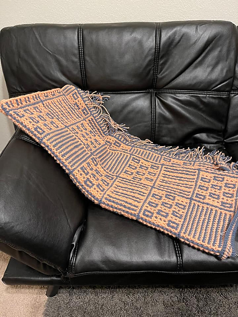 Pearl's Pumpkin Patch Afghan