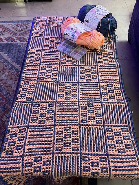 Pearl's Pumpkin Patch Lapghan