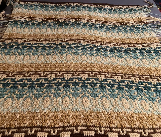Gretchen's Spring Garden Afghan