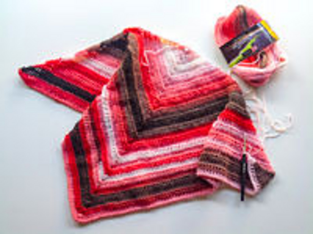 The easy peasy shawl