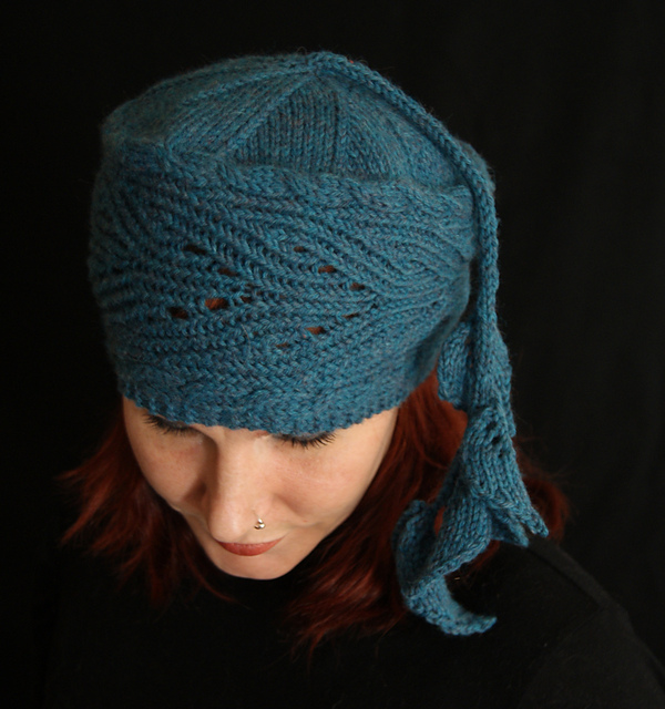 Hollyhock Lace Tassel Hat