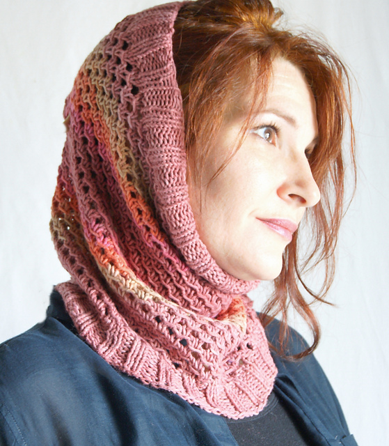 Spring Light Lace Mesh Cowl