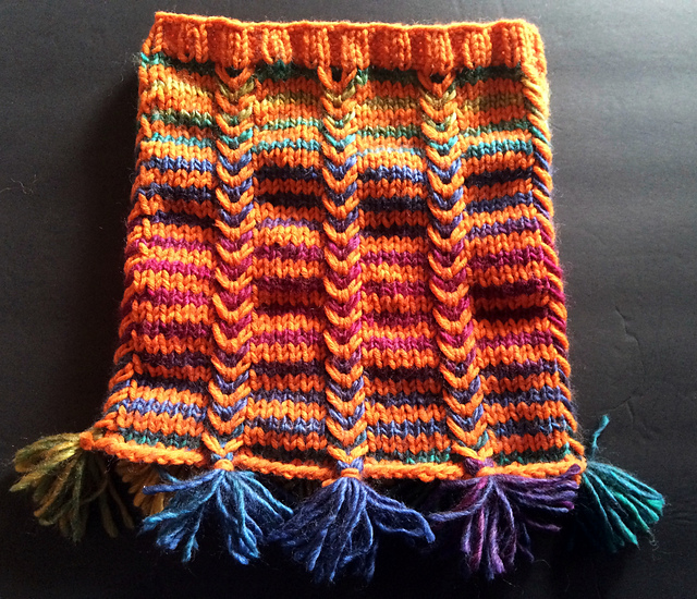 Caterpillar Girl Cowl