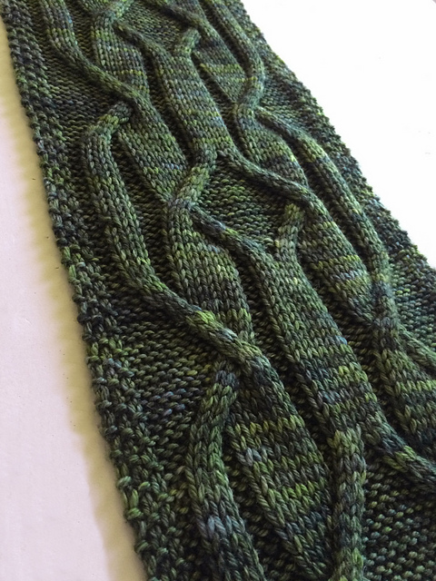 Zhú 竹 Bamboo Scarf