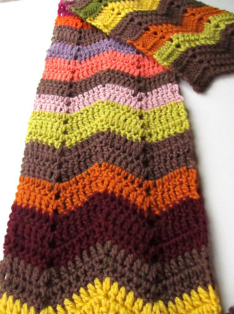Zig Zag Chevron Scarf