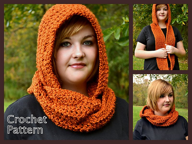 Hooded Scarf or Cowl