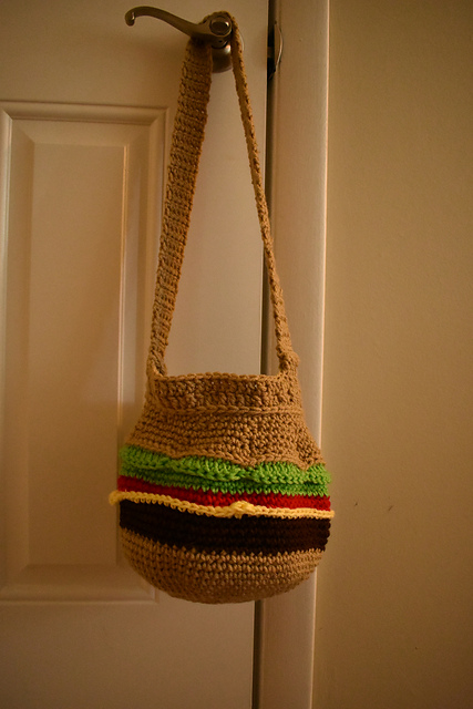 Hamburger Purse