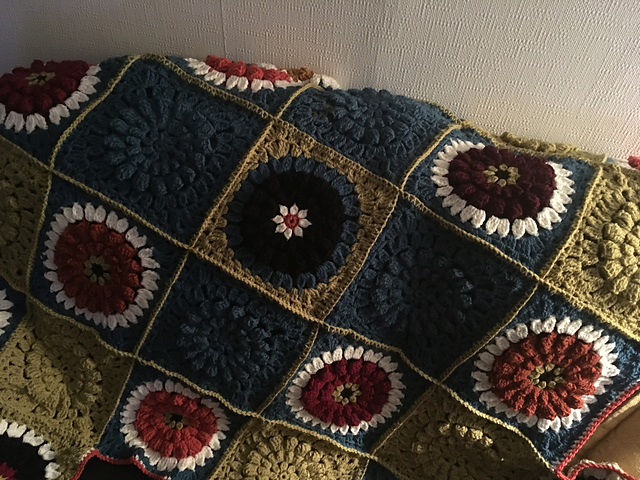 Chrysanthemum blanket