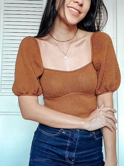 Ravelry: Lazypandaknits' Test Knit -Daphne Top by Friday Knits
