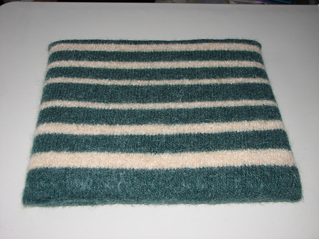Tufted chair pad and cat mat