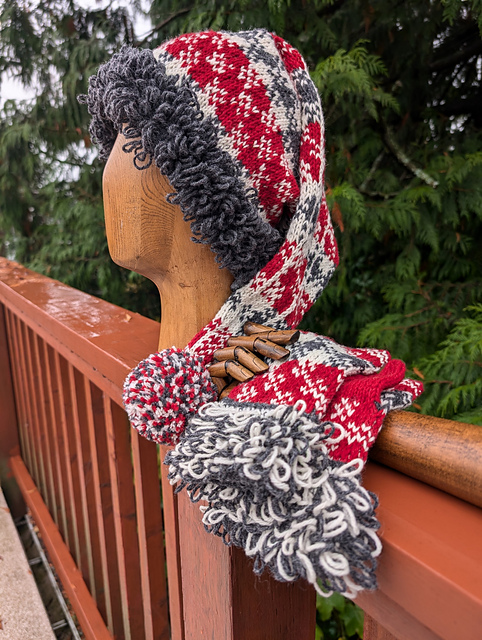 Jingle Gnome Chapeau with Bonus Mitten