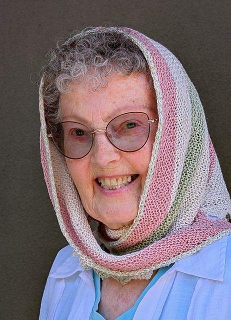 Diamond Back Kerchief and Shawl