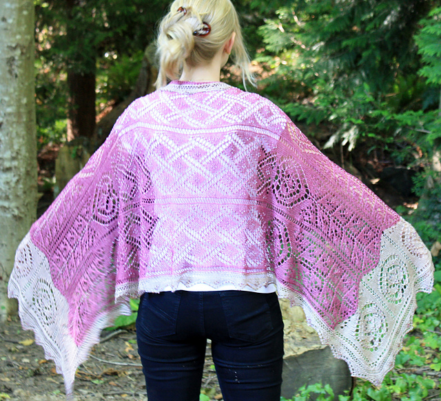 Roses, Roses Scarf or Wrap