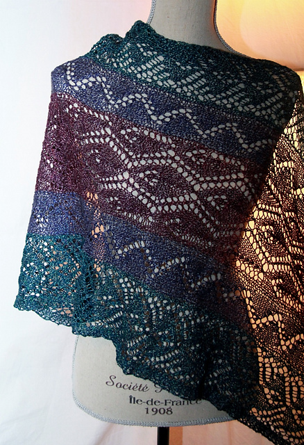 Northern Lights Shawl