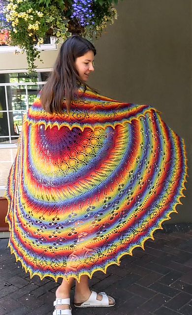 Covid be Damned or The Impulsive Shawl