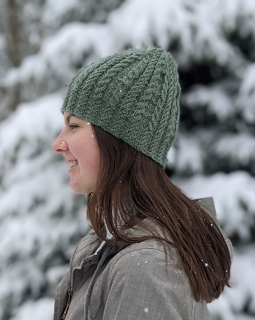 Flat Iron Hat and Mittens