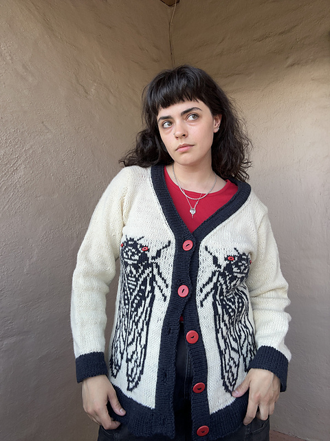 Ravelry: Cicadigan pattern by LeafhopperKnits