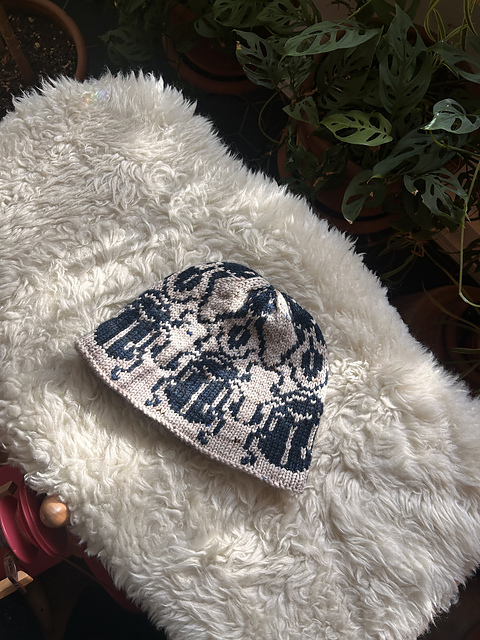 Cobalt Milkweed Beetle Beanie