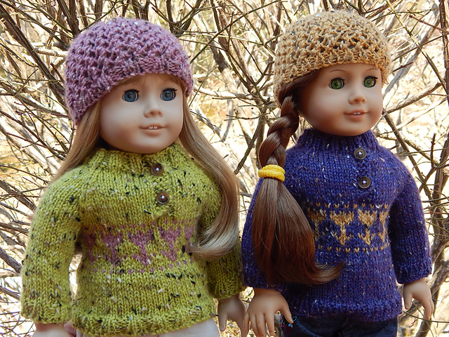 Blooming Flowers Set for 18" Dolls