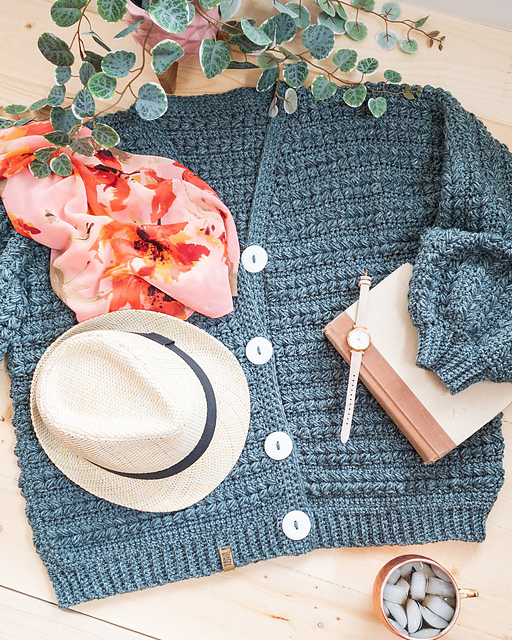 Ravelry: Delilah Cardigan pattern by Leanna Haughian