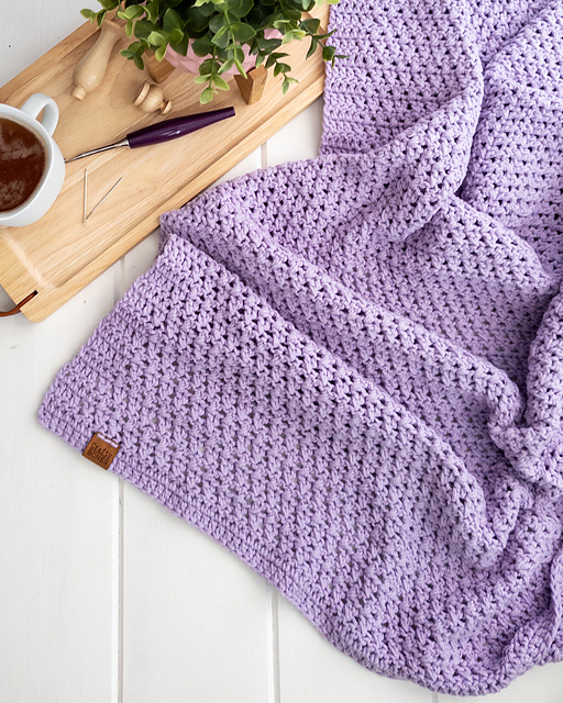 Ravelry: Criss Cross Blanket pattern by Leanna Haughian