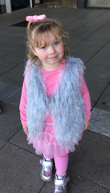 Child's Sleeveless Fur Vest 18m - 10years