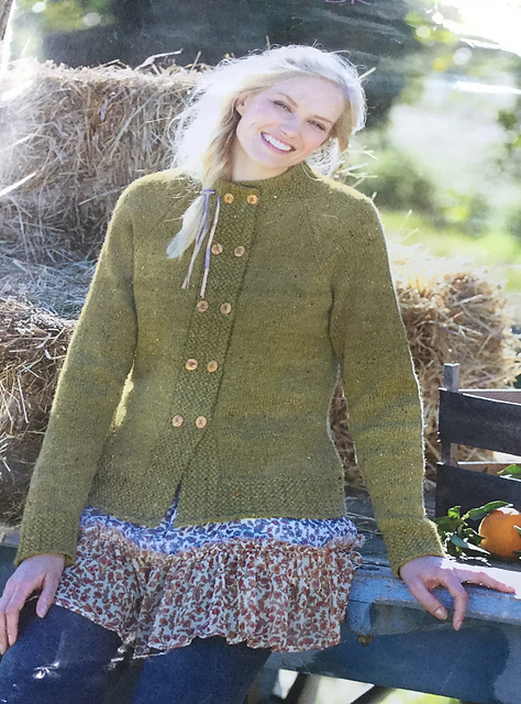 Jacket in Harrap