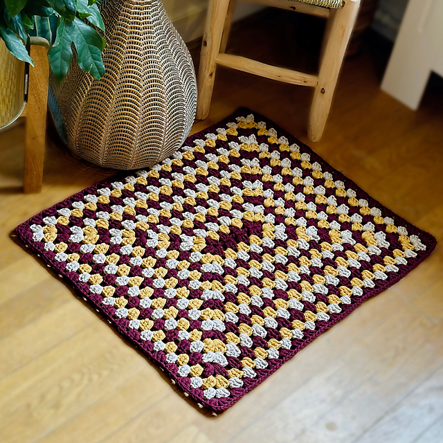 Tapis au crochet