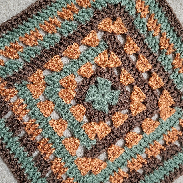 Log Cabin Granny Square