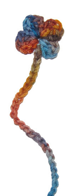 Bubbie's Flower Bookmark