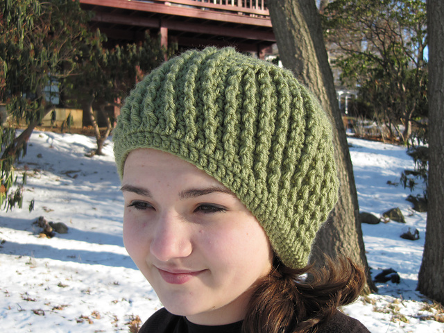 Ridged Whirl Hat