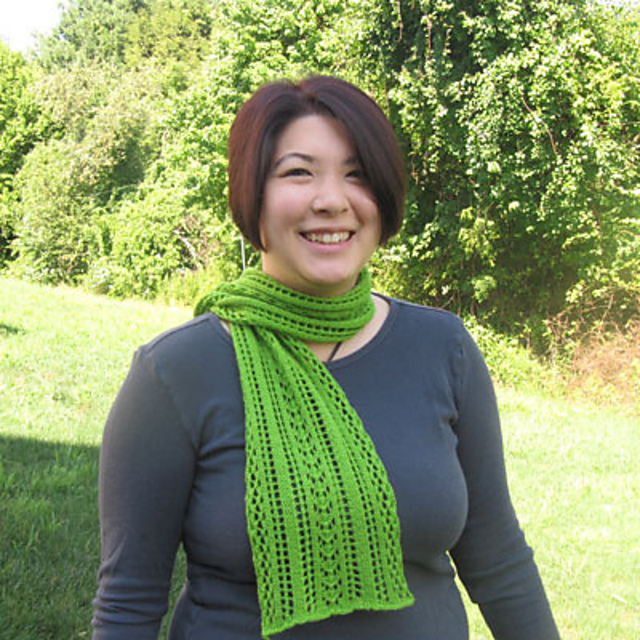 Learn It, Love It, Knit Lace Scarf