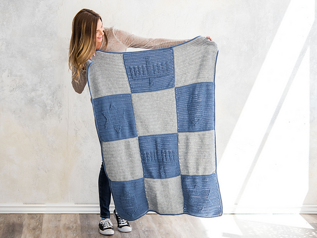 Chanukah Afghan