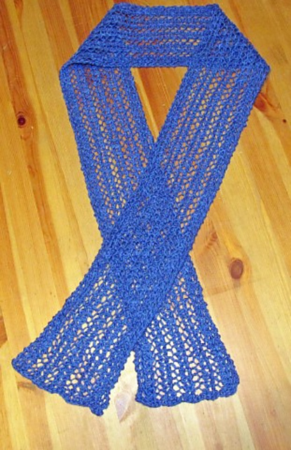 Easy Lace Summer Scarf
